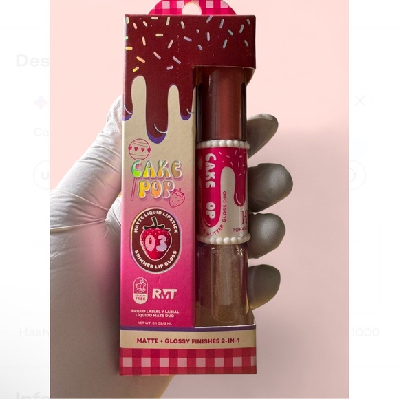 Matte Liquid Lipstick& Glosd - Red 2 in 1 - Picture 1 of 2